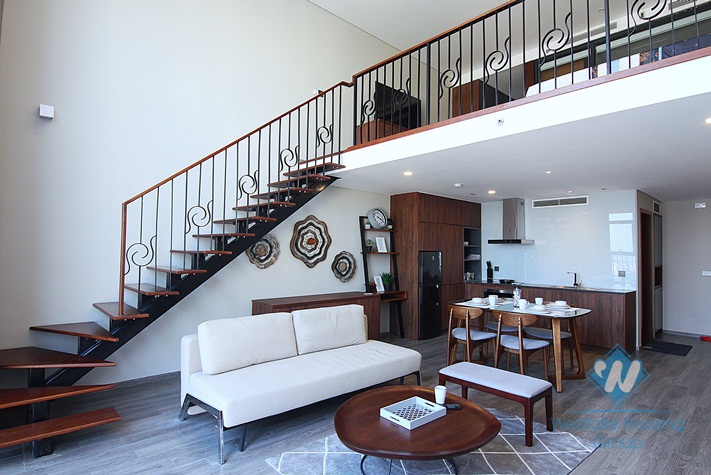 Luxury one bedroom apartment for rent in Pentstudio building, Tay Ho district, Ha Noi
